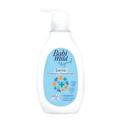 Babi Mild & Beyond Prebiotic Protection Organic Head & Body Baby Bath 380 ml