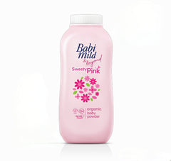 Babi Mild & Beyond Sweety Pink Organic Baby Powder 160 g