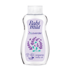 Babi Mild Relaxing Lavender Organic Baby Oil 200 ml