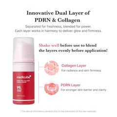Medicube - PDRN Pink Collagen Bubble Serum