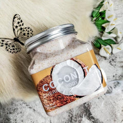 Wokali Coconut Sherbet Body Scrub 350ml