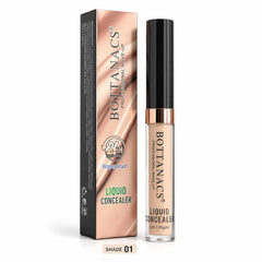 BOTTANACS 24H Waterproof Liquid Concealer – Shade 01 Fair Ivory