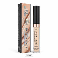 BOTTANACS 24H Waterproof Liquid Concealer – Shade 02 Light Beige