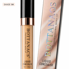 BOTTANACS 24H Waterproof Liquid Concealer – Shade 04 Warm Golden Beige