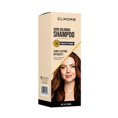 Elmore Hair Coloring Shampoo – Chocolate Brown