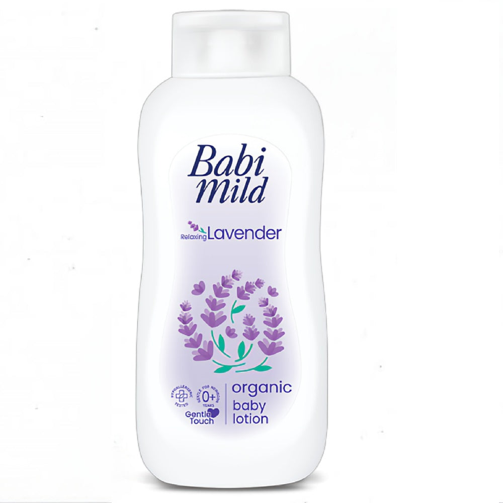 Babi Mild Relaxing Lavender Organic Baby Lotion 180 ml