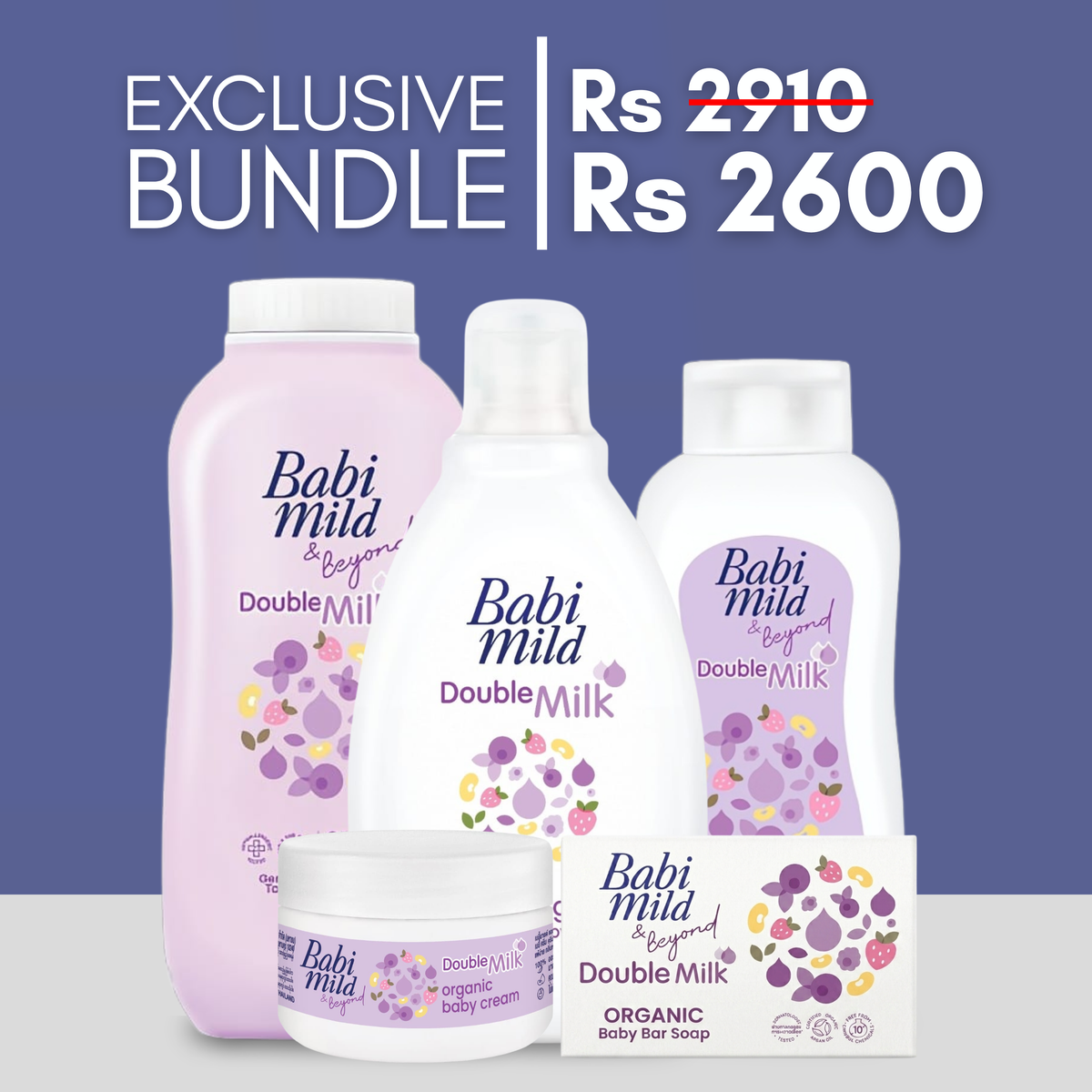 Babi Mild Double Milk Care Bundle