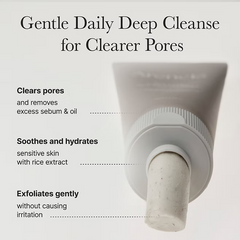 Arencia - Rice + LHA Pore Control Rice Cake Cleanser