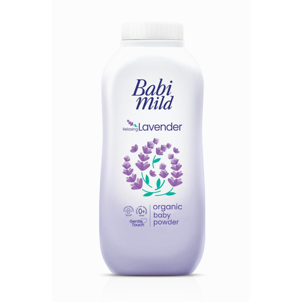Babi Mild Relaxing Lavender Organic Baby Powder 160g