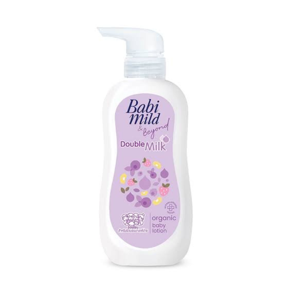 Babi Mild & Beyond Double Milk Organic Baby Lotion 350 ml