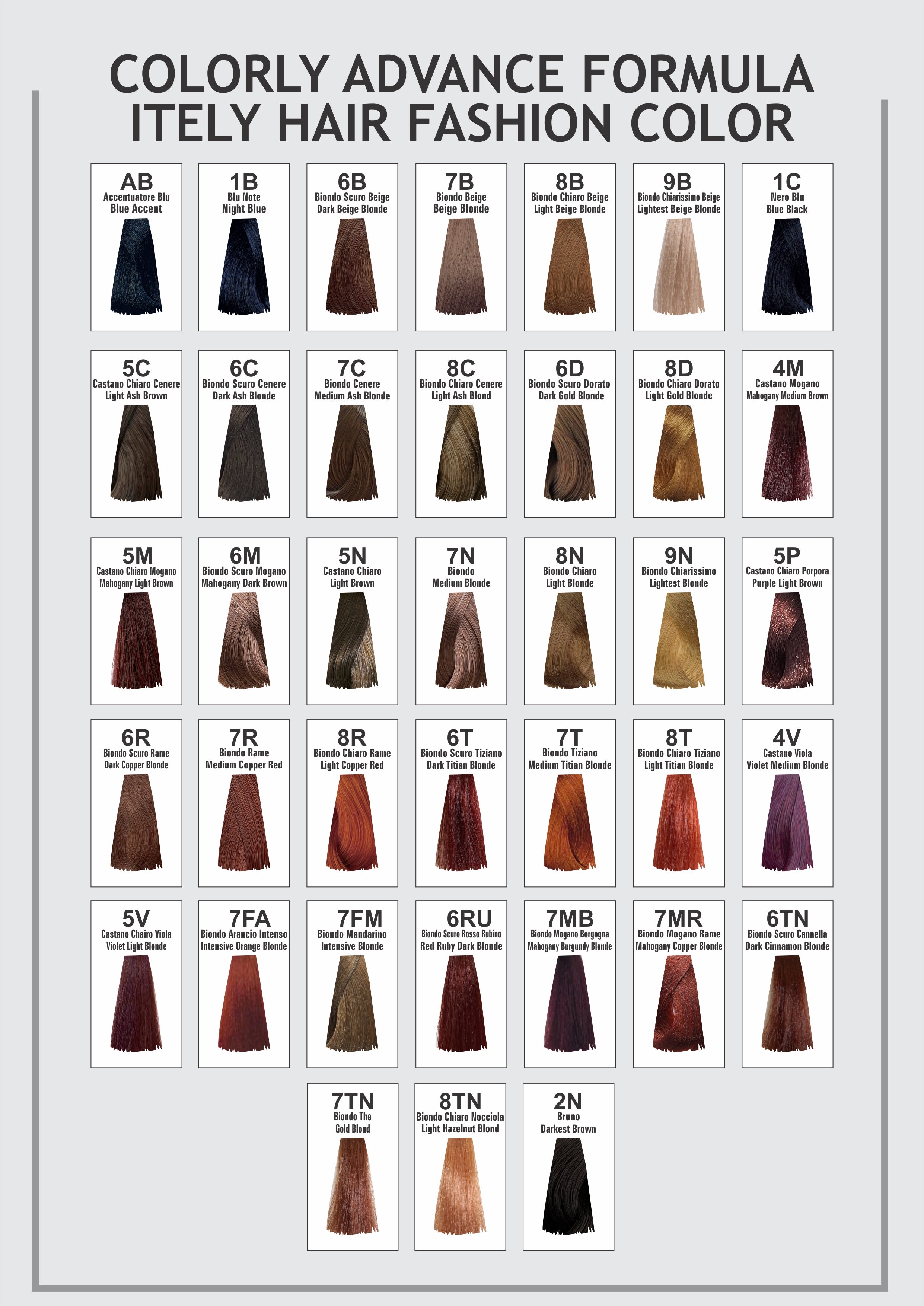 Italy (It&ly) Hair fashion Colorly 2020