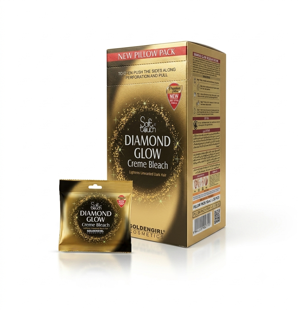 New-Diamond Glow Cream Bleach 36 Pieces