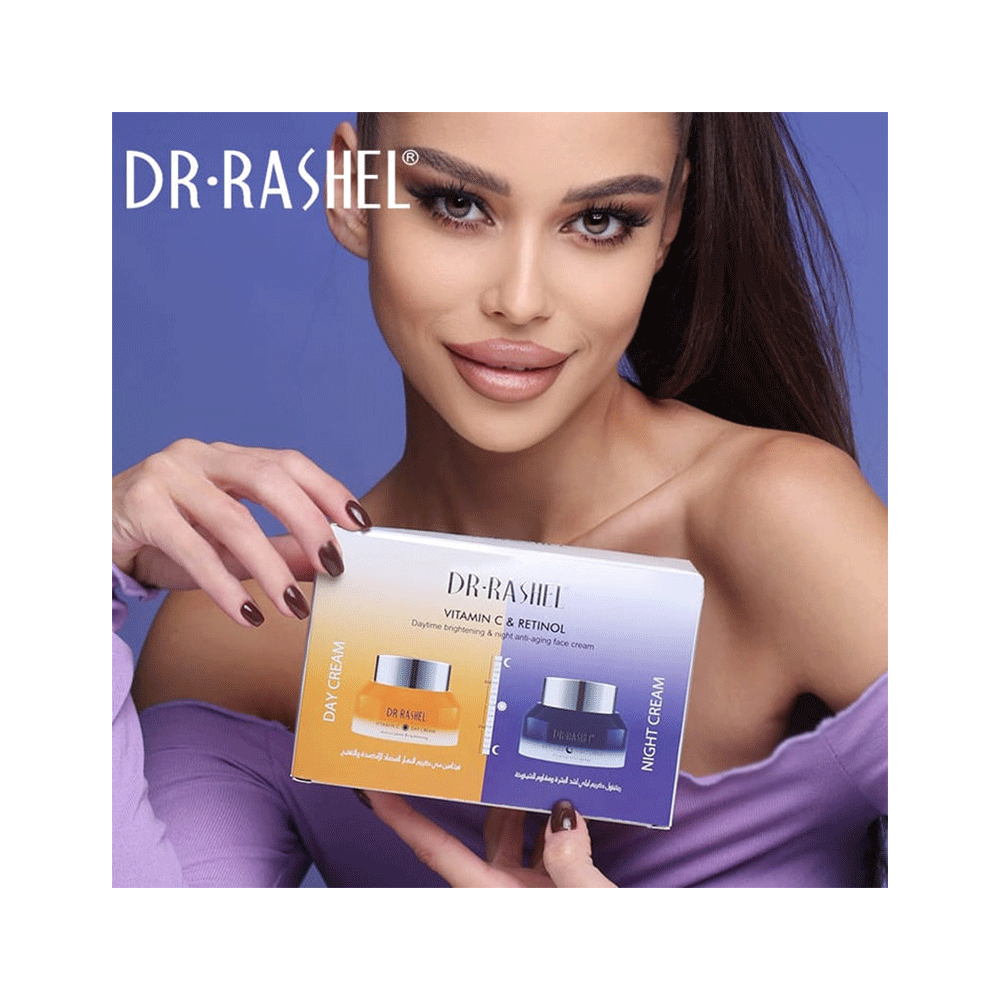 Dr Rashel Vitamin C & Retinol A Daytime Brightening & Night Anti-Aging Face Cream