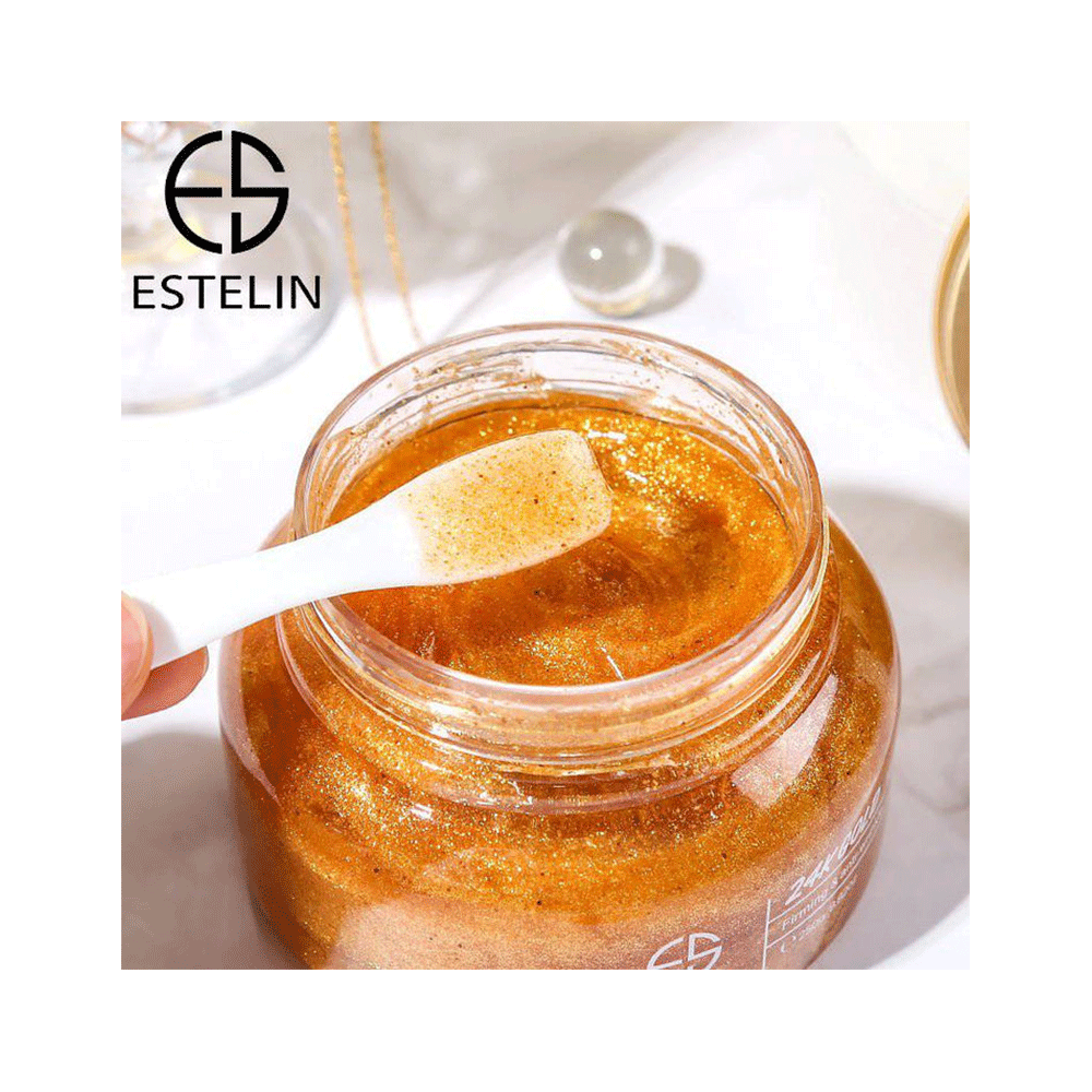 Estelin 24K Gold Body & Face Scrub 250g