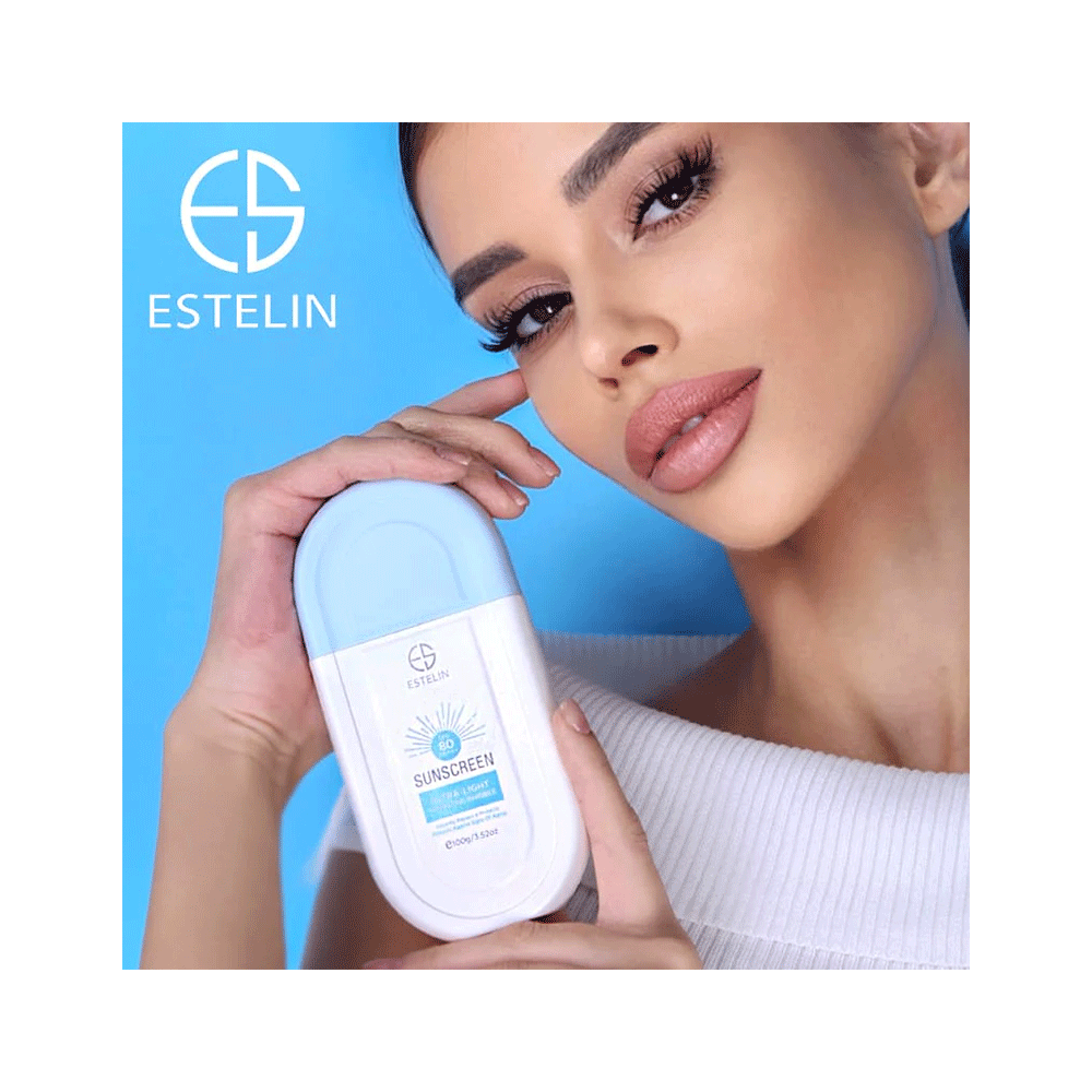 Estelin Ultra-Light Hydrating Invisible SPF 80 Sun Cream 100g