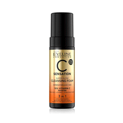 Eveline Cosmetics C Sensation Super Glow Cleansing Form 10 % Vitamin C 3 in 1
