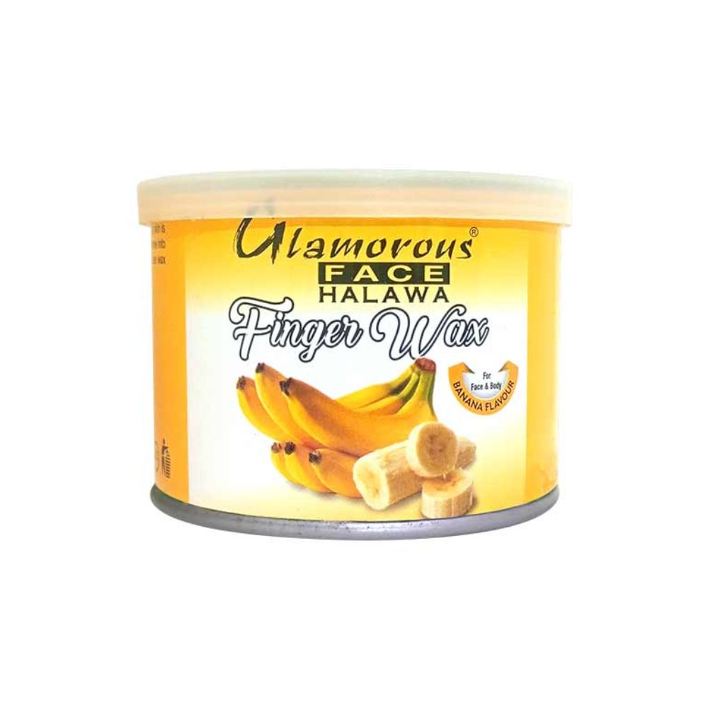 Glamorous Face Halawa Finger Wax 250g (Banana)