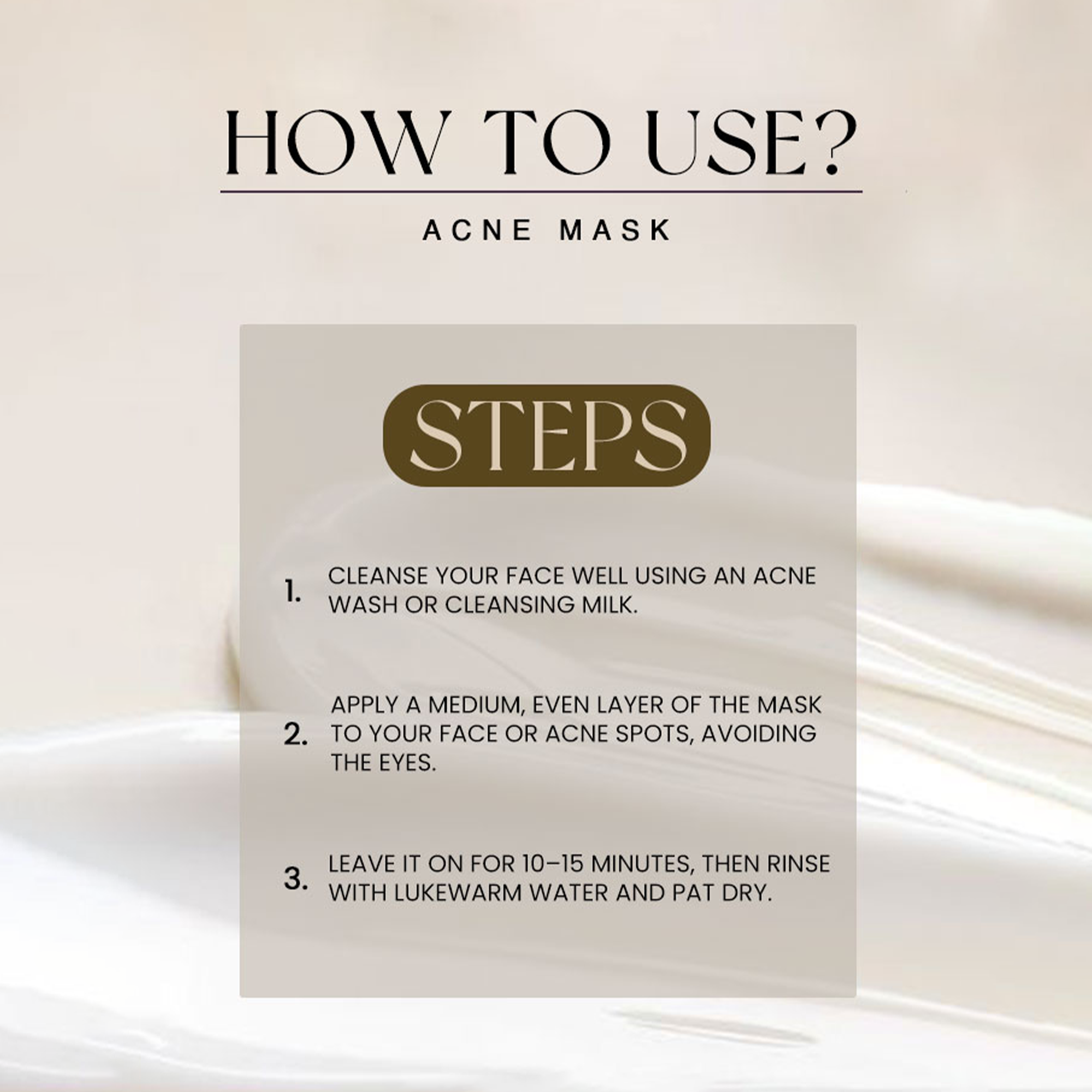 Acne Mask