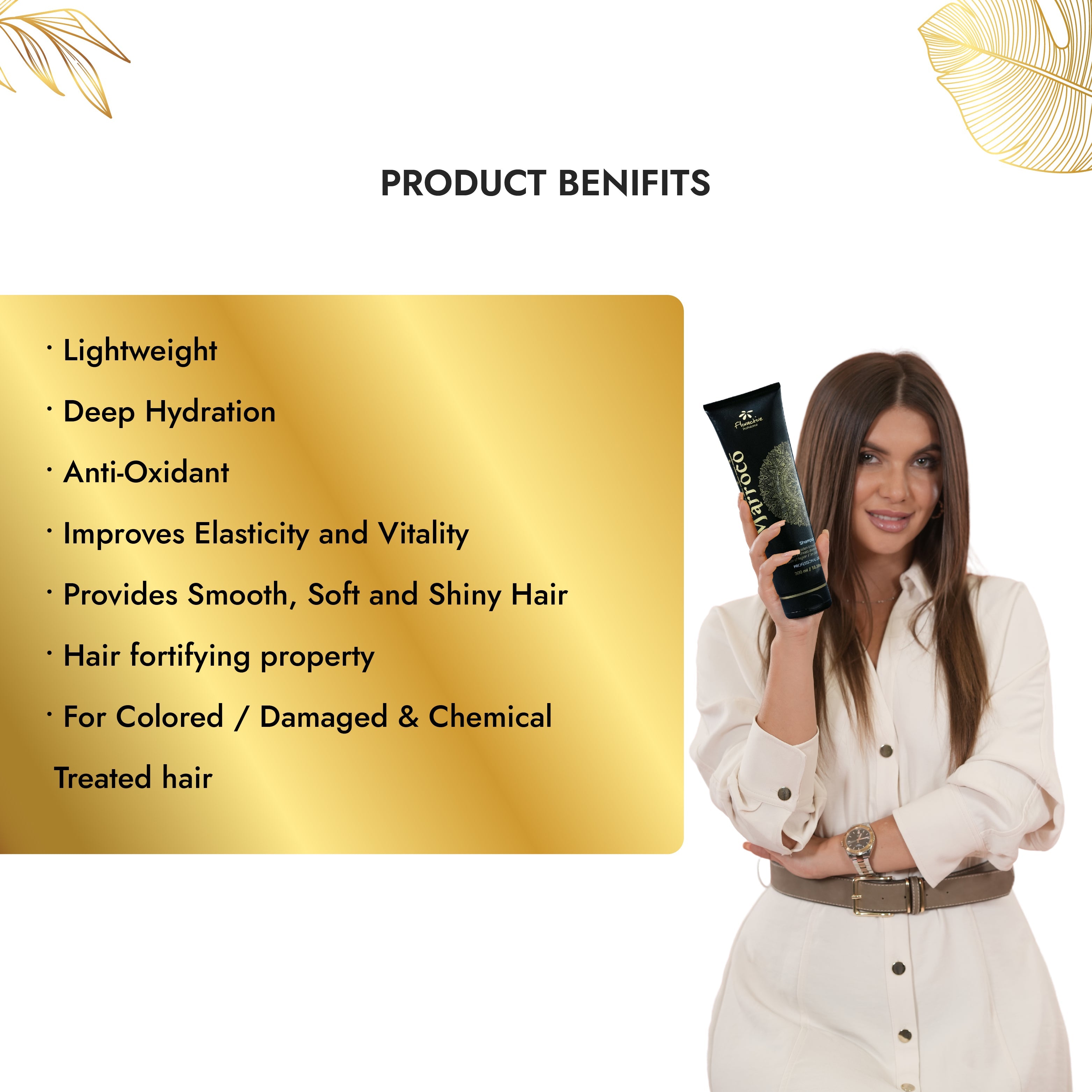 Marroco Golden Shampoo - 300 ml
