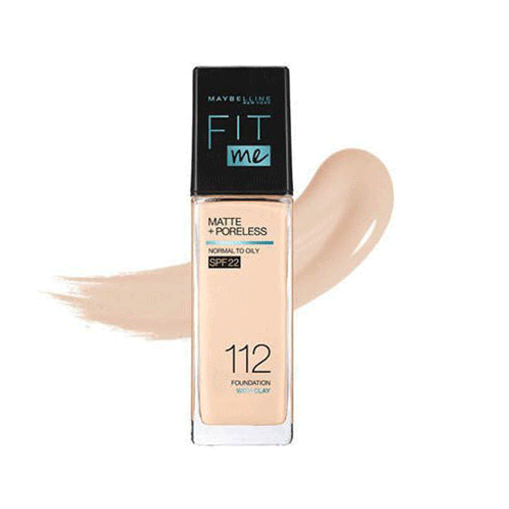 Maybelline Fit Me Matte + Poreless Face Foundation (112)