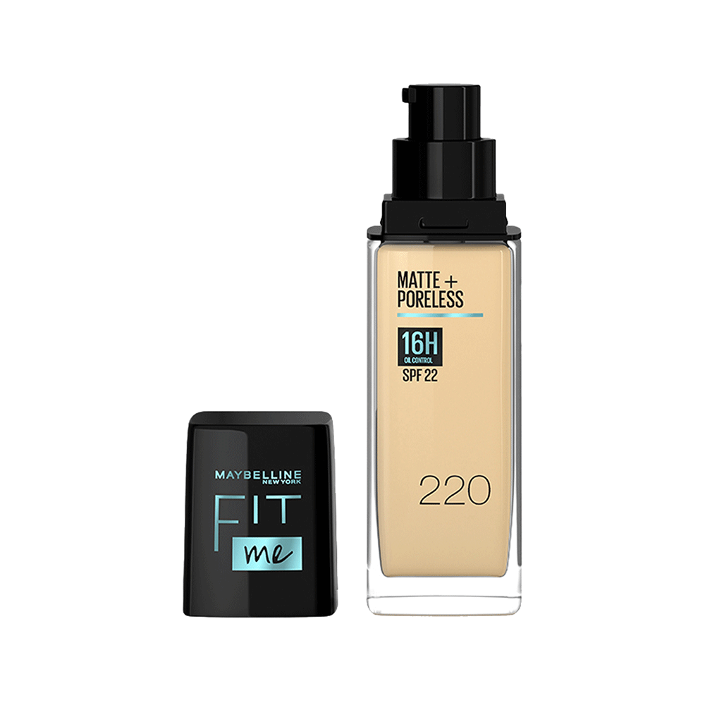 Maybelline Fit Me Matte + Poreless Face Foundation (220)