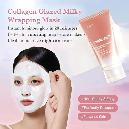 Medicube - Collagen Milk Toning Wrapping Mask