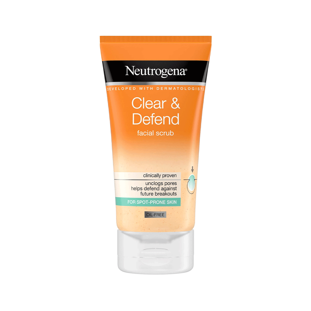 Neutrogena  Clear & Defend Facial Scrub