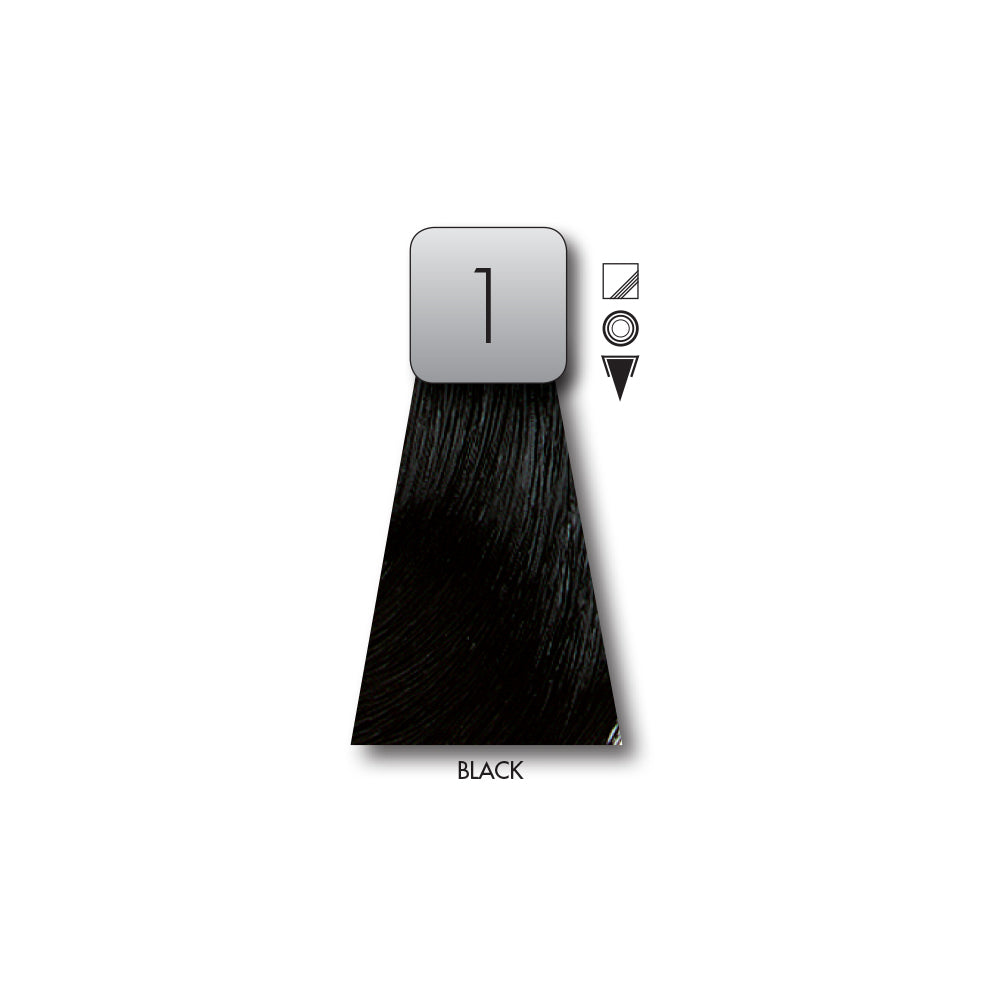Keune Tinta Black 1 with Keune Developer 20 Volume - 60 ml