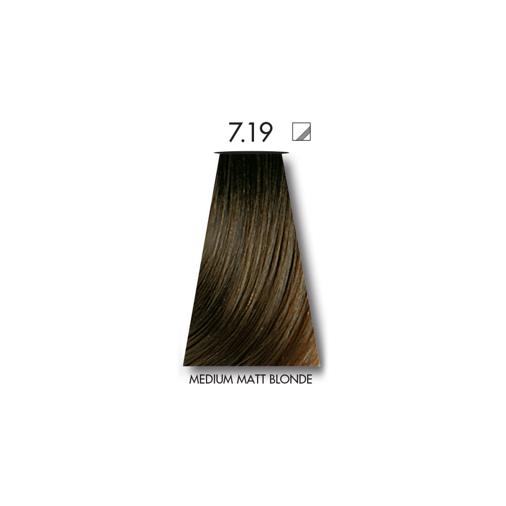 Keune Tinta Medium Matte Blonde 7.19 with Keune Developer 20 Volume - 60 ml