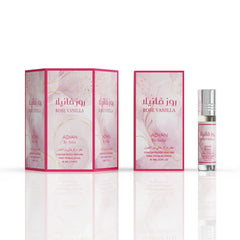 Anfar Rose Vanilla Attar ( 1 Box 6 Pieces )