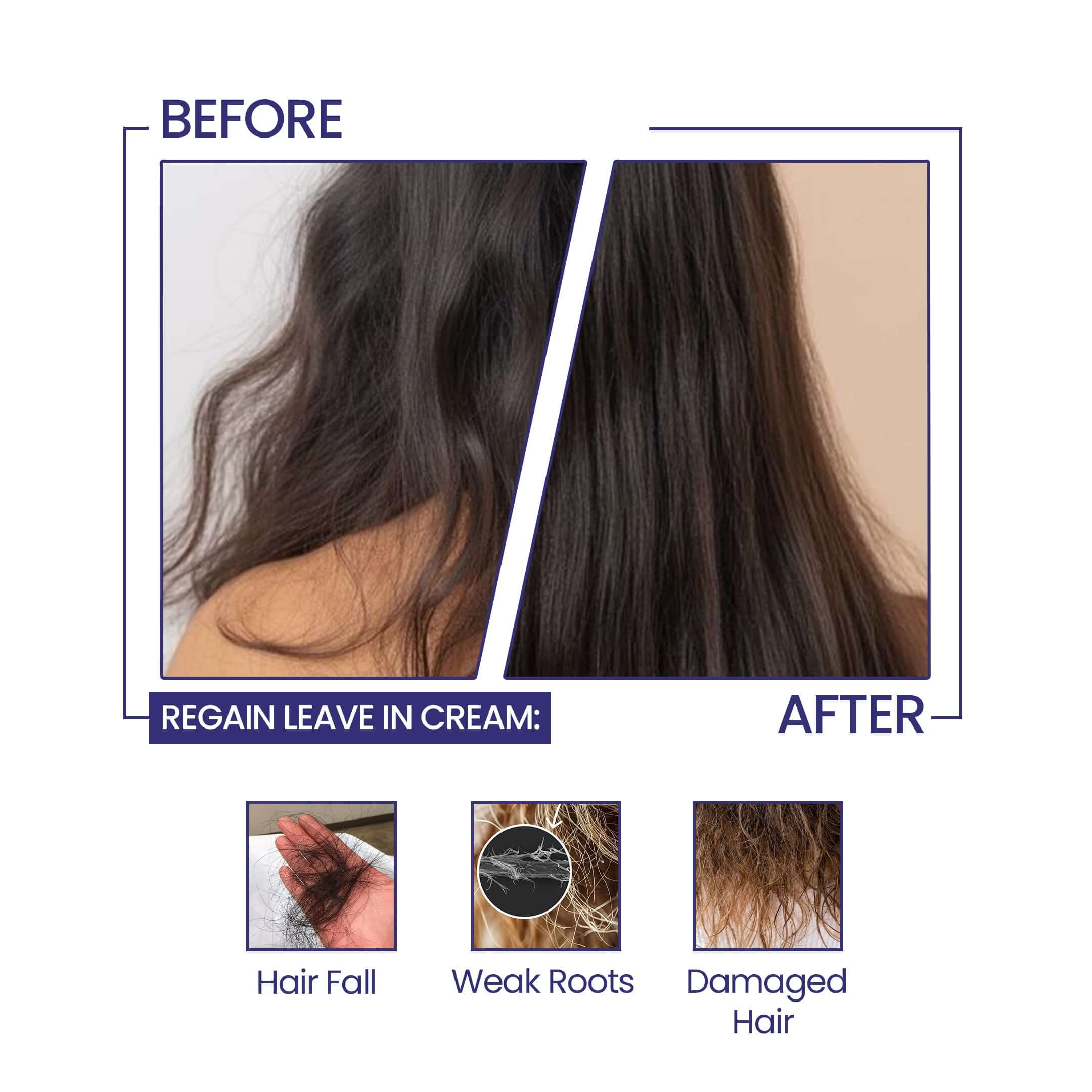 Re-Gain Leave In Hair Cream