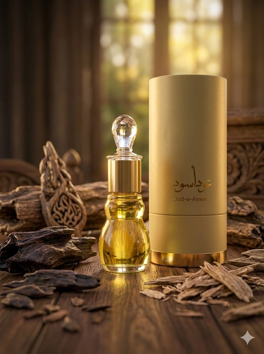 Al Momin Oud E Aswad 11ml Attar