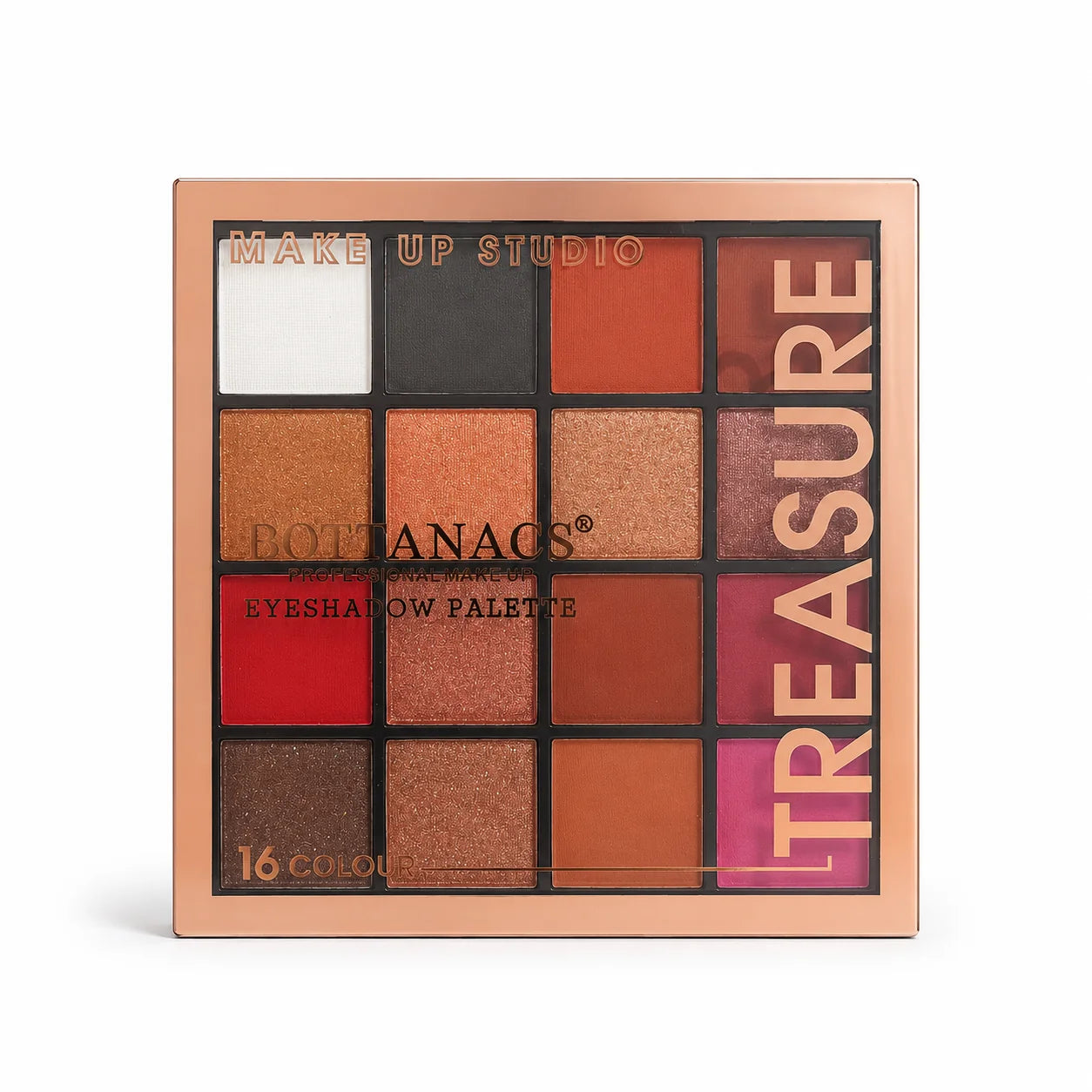 BOTTANACS Treasure 16 Colour Eyeshadow Palette – Shade 02