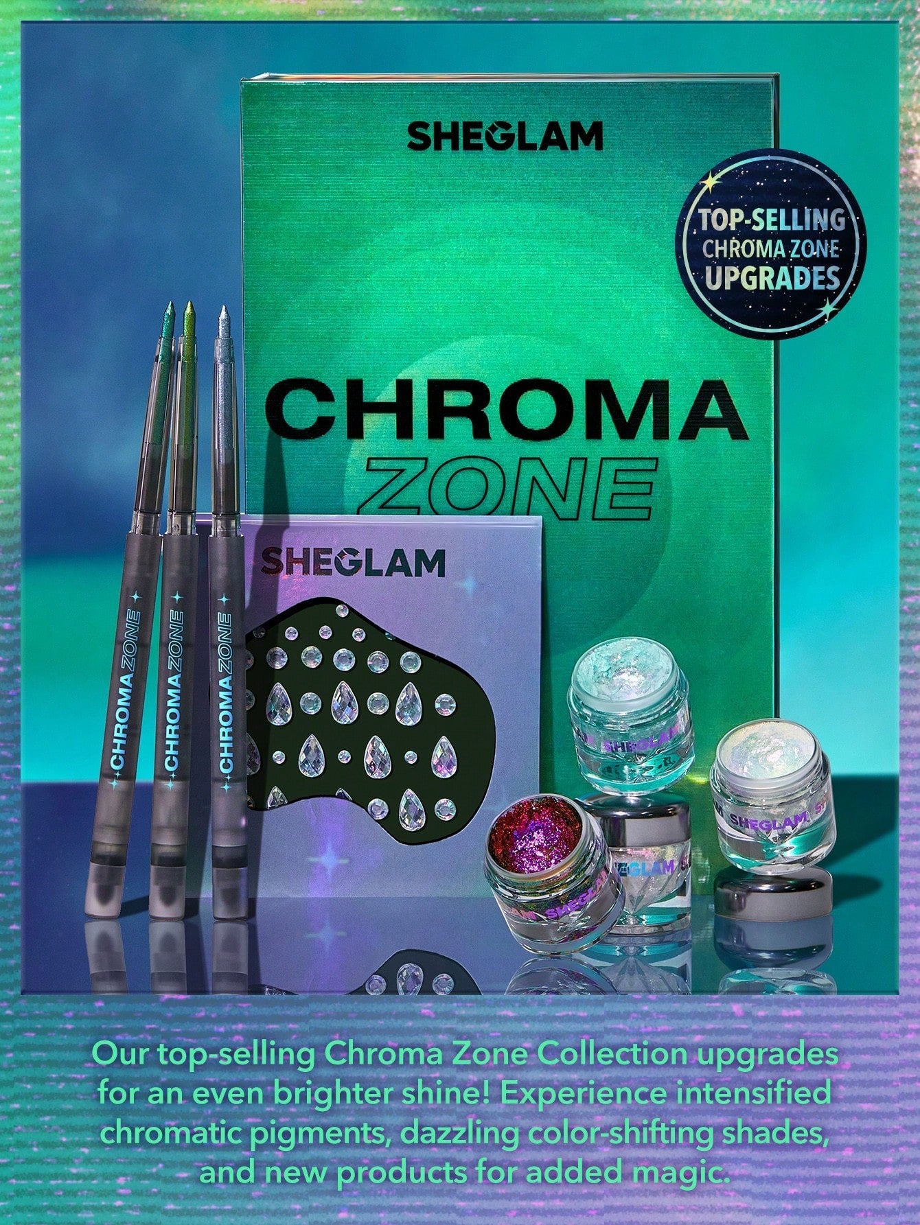 SHEGLAM - Chroma Zone Multichrome Gel Liner