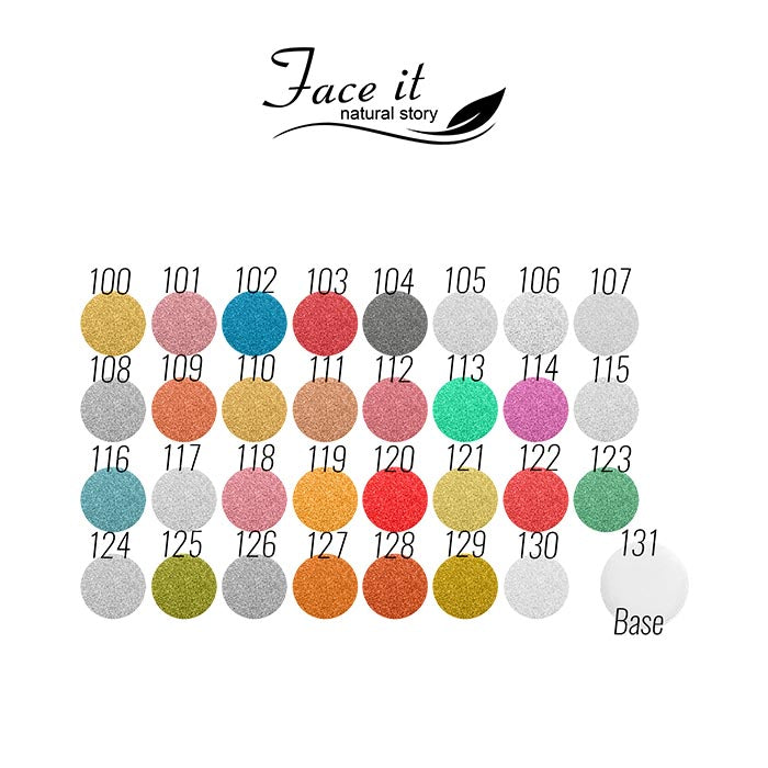 Face it Natural Story Sparkling Dust Glitter Eye Shadow (Shade-126)